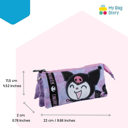 Mybagstory - Trousse Kuromi violette