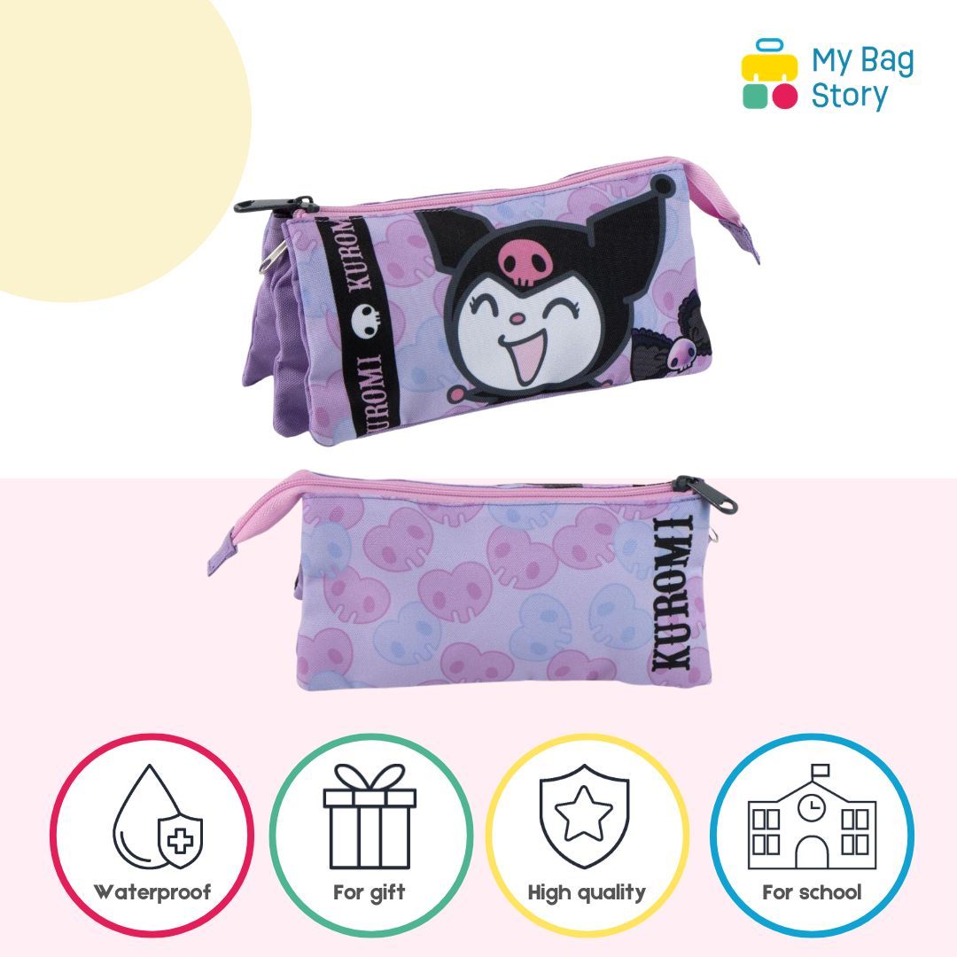 Mybagstory - Trousse Kuromi violette