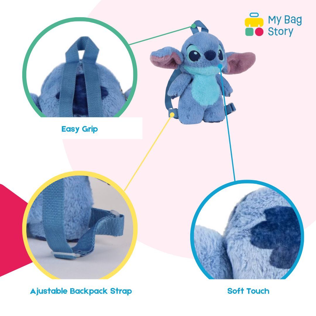 Mybagstory - Sac à dos peluche Stitch