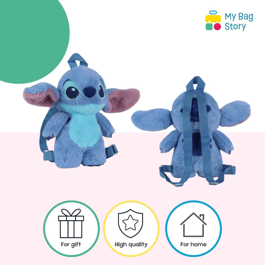Mybagstory - Sac à dos peluche Stitch