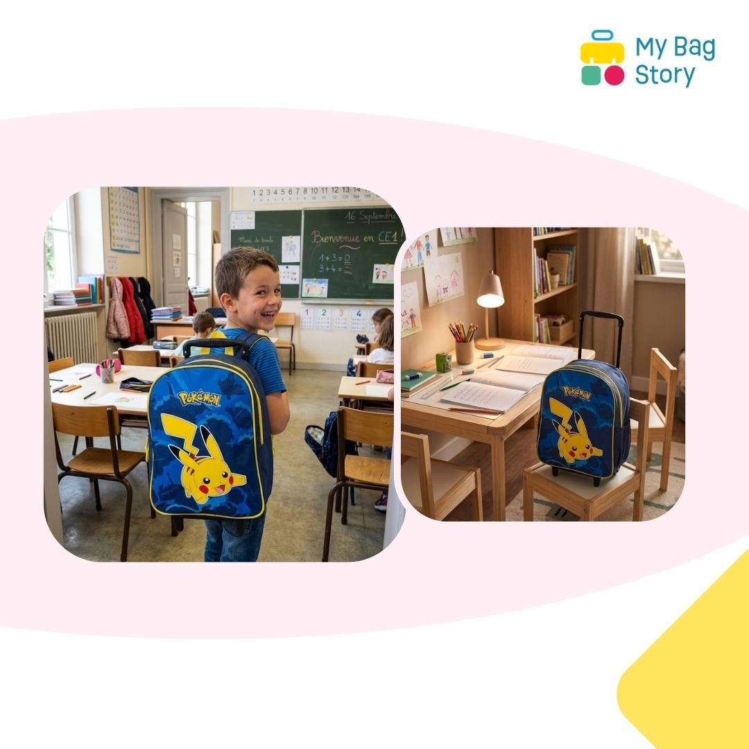 Mybagstory - Sac à roulettes Pokémon