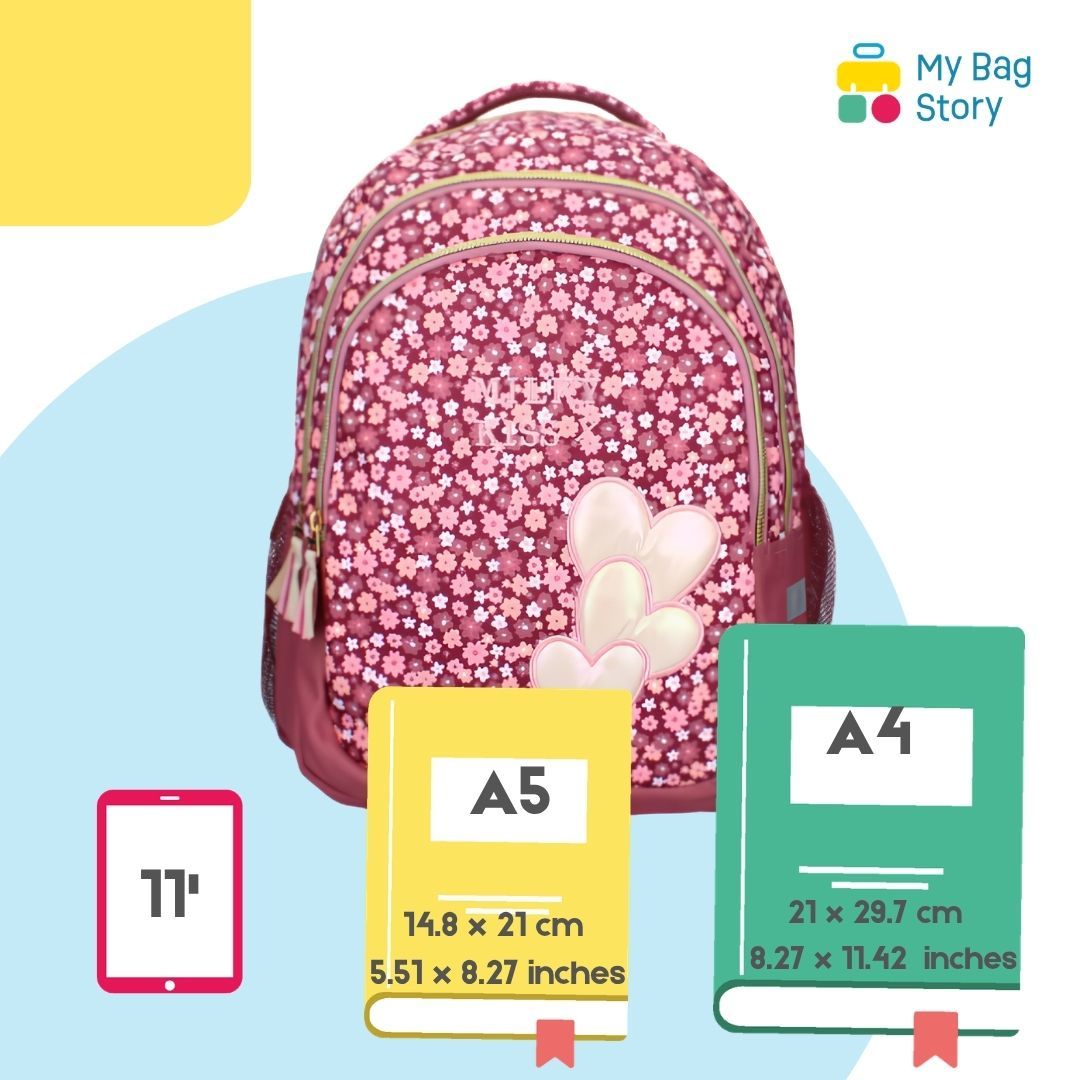 Mybagstory - Sac à dos scolaire bleu