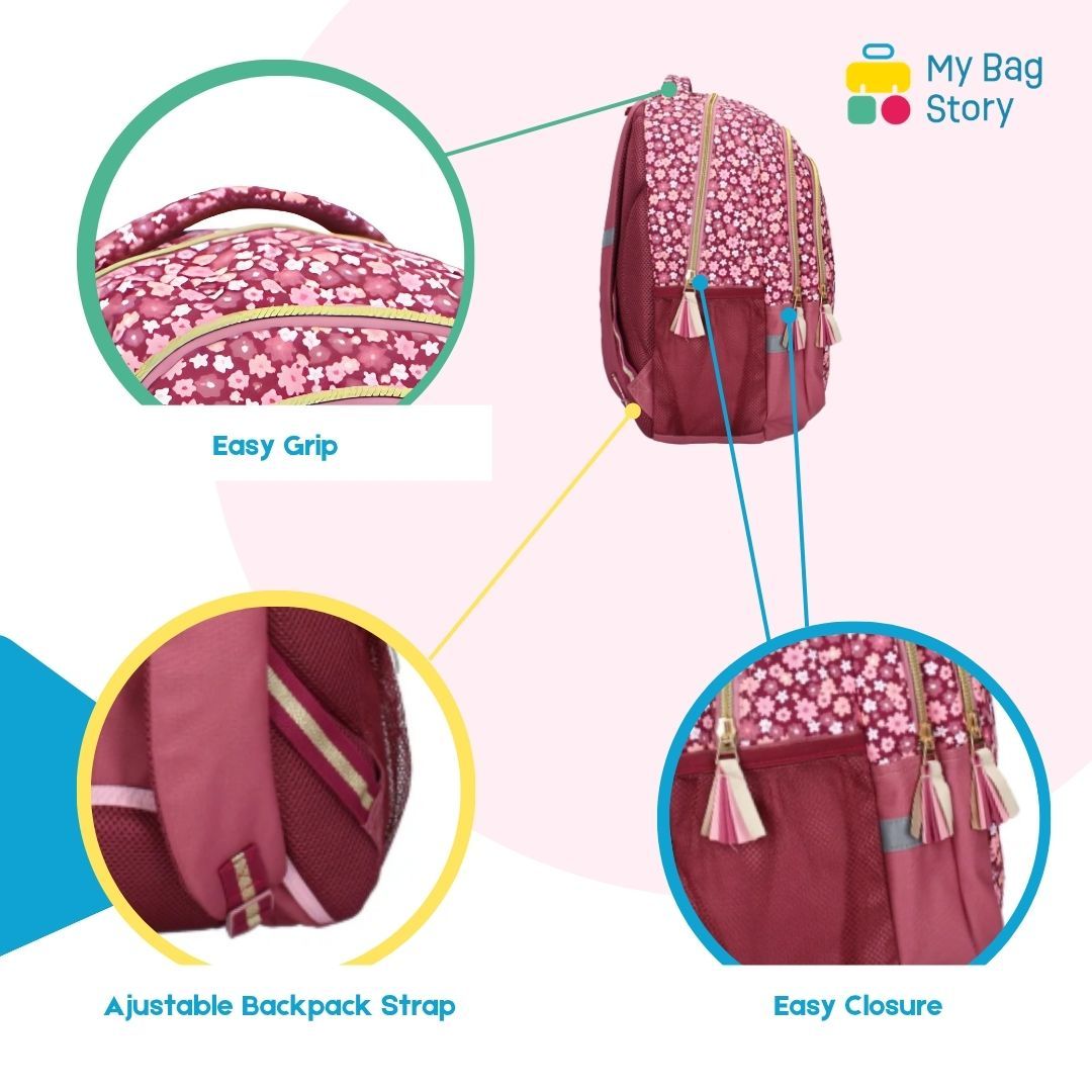 Mybagstory - Sac à dos scolaire bleu