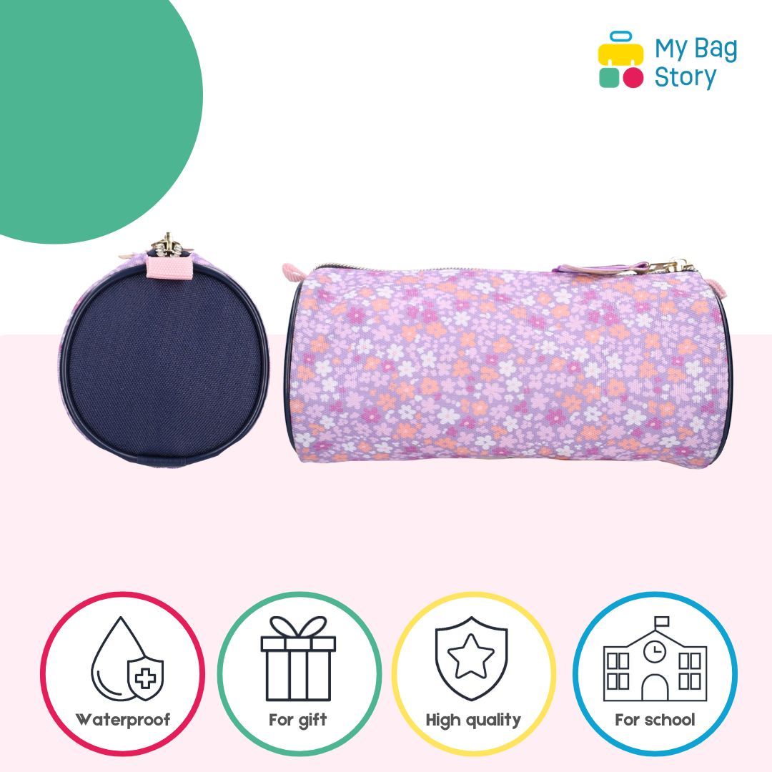 Mybagstory - Trousse scolaire rose