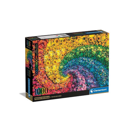 Clementoni - Puzzle ColorBoom 1000 pièces
