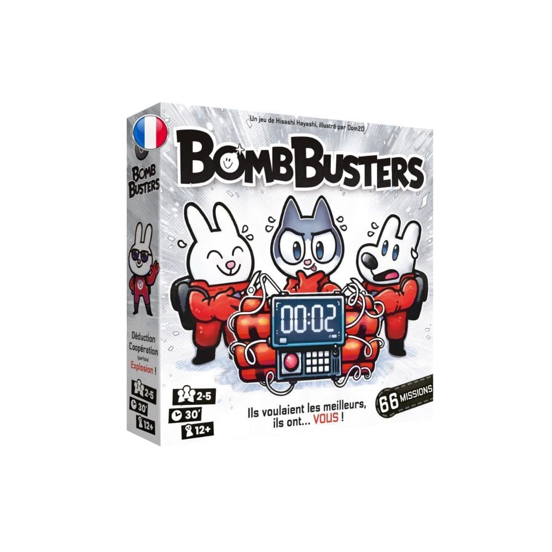 Asmodee - Bomb Busters Jeu coopératif stratégie 66 missions