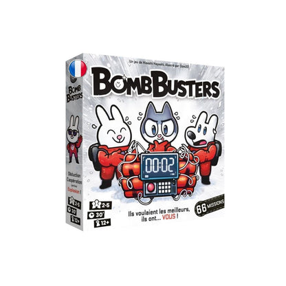 Asmodee - Bomb Busters Jeu coopératif stratégie 66 missions