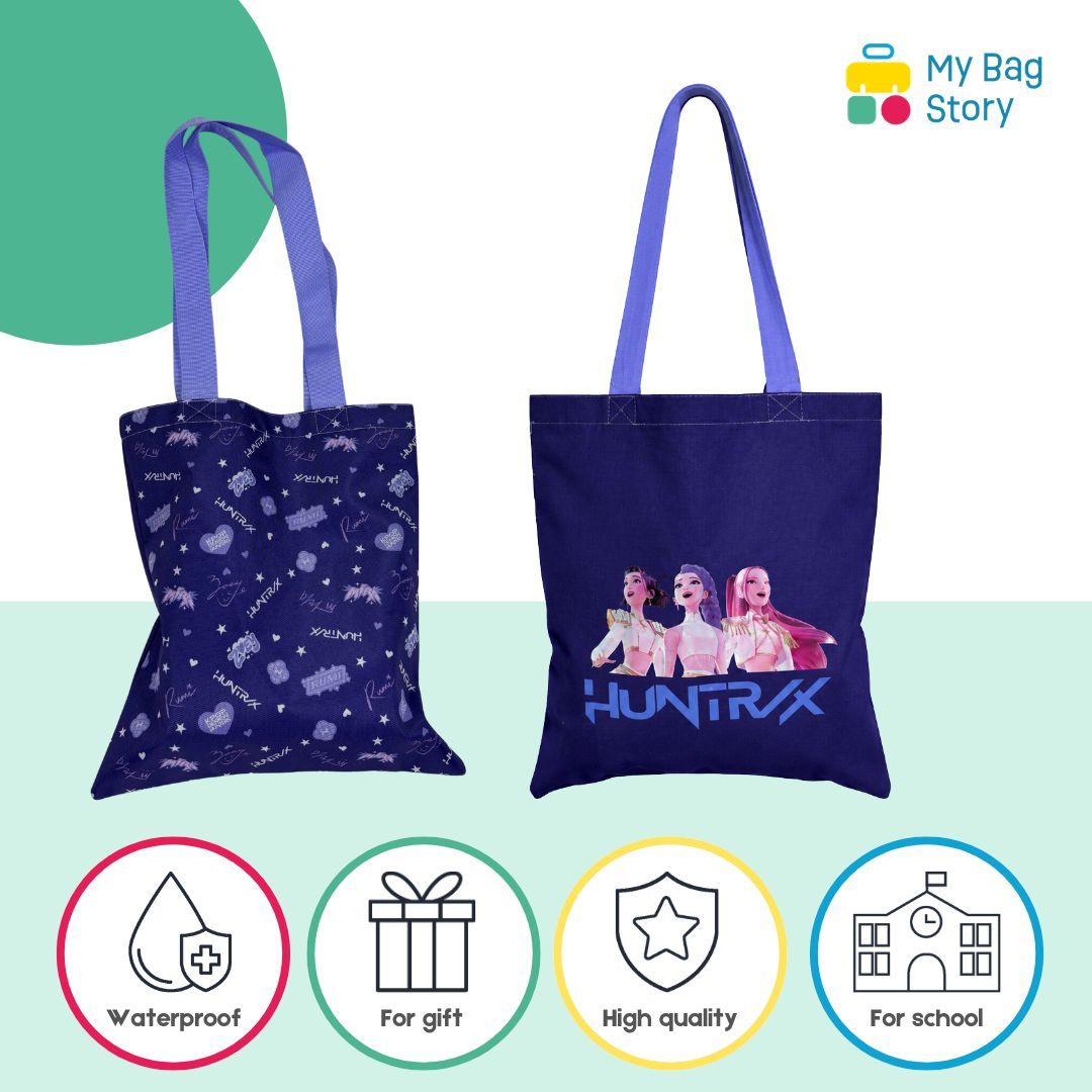 Mybagstory - ToteBag Kpop Hunters Violet