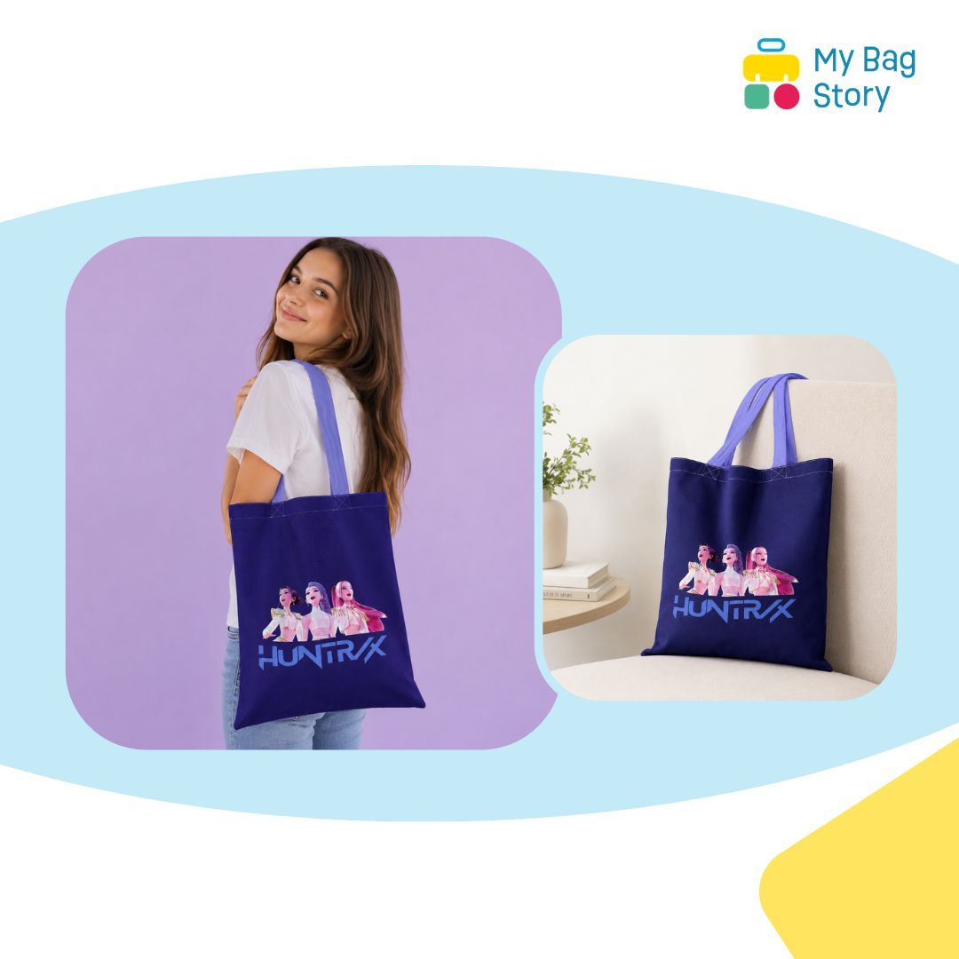 Mybagstory - ToteBag Kpop Hunters Violet