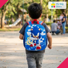 Mybagstory - Sac à Dos Scolaire Sonic Bleu