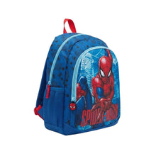 Mybagstory - Sac à dos Spiderman 2 Compartiments Bleu Rouge