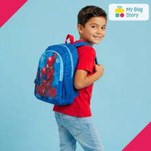 Mybagstory - Sac à dos Spiderman 2 Compartiments Bleu Rouge