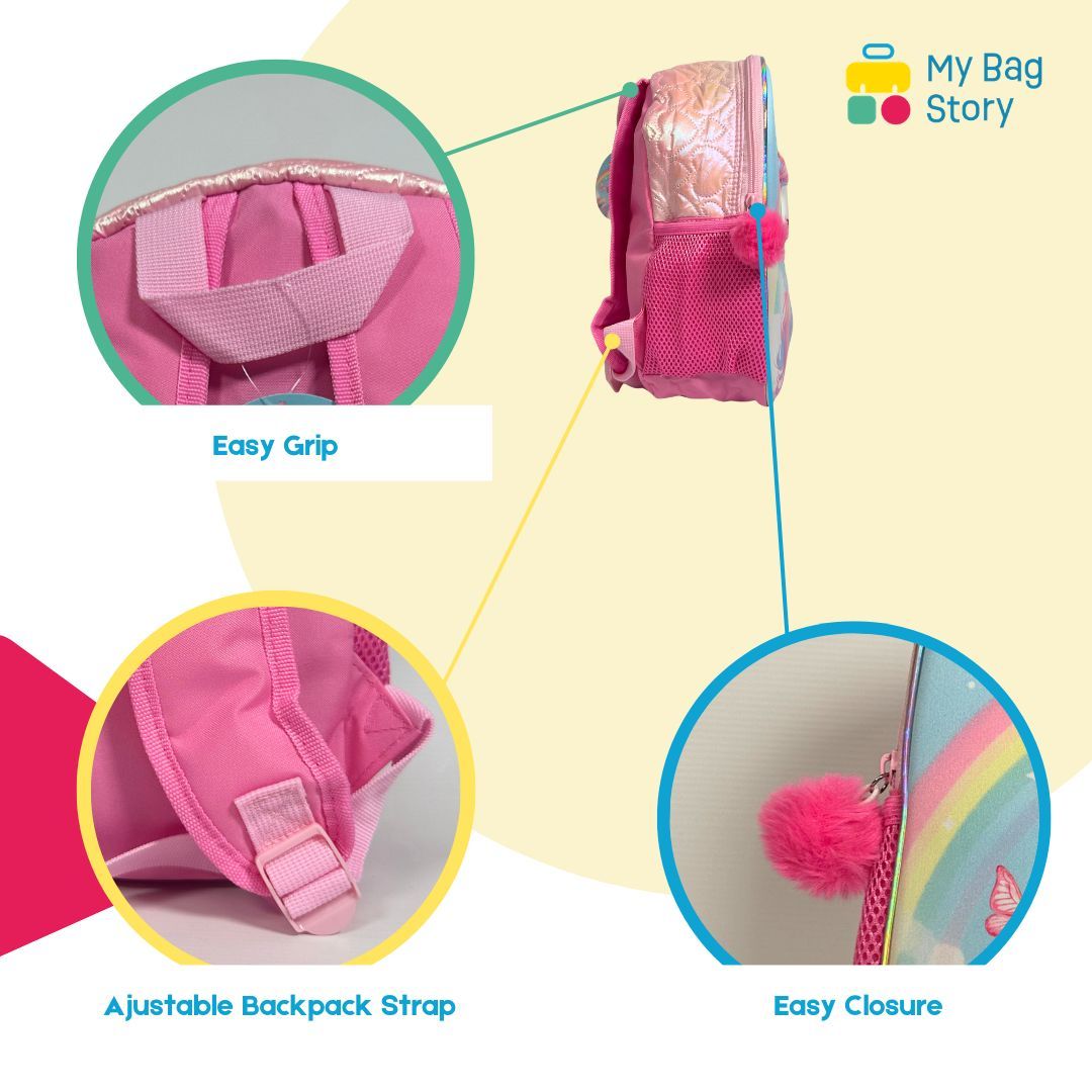 Mybagstory - Sac à dos Licorne 3D bleu