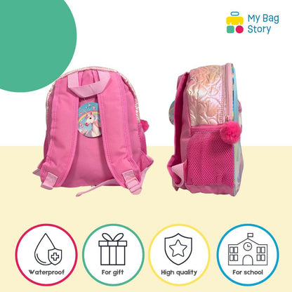 Mybagstory - Sac à dos Licorne 3D bleu
