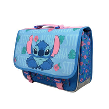 mybagstory -Cartable Stitch 2 Compartiments Bleu/Rose 41 cm