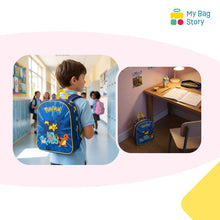 Mybagstory - Sac à dos Pokémon bleu et jaune