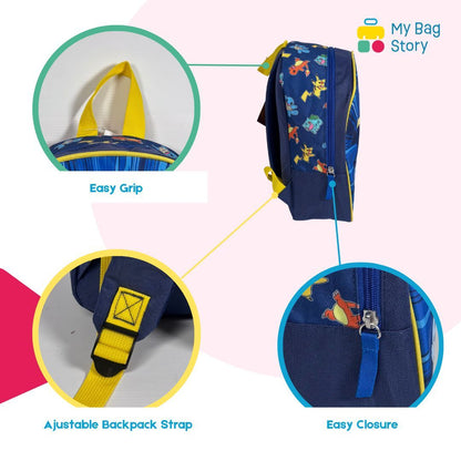 Mybagstory - Sac à dos Pokémon bleu et jaune