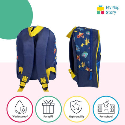Mybagstory - Sac à dos Pokémon bleu et jaune