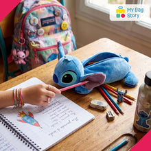 Mybagstory - Trousse Peluche Stitch Bleue