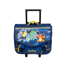 Mybagstory - Cartable à roulettes Pokémon bleu