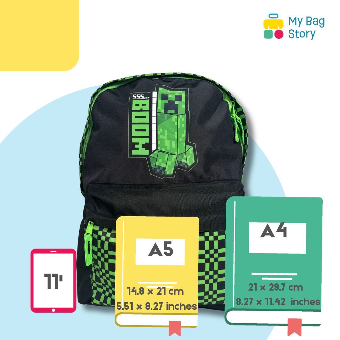 Mybagstory - Sac à dos Minecraft Boom