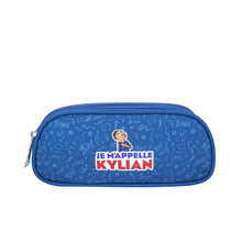 mybagstory - Trousse Je m'appelle Kylian 2 Compartiments Bleu - 23 cm