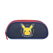mybagstory - Trousse Pokémon 2 Compartiments Bleu - 23 cm