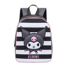 mybagstory - Sac à dos Kuromi 3D Noir/Rose - 33 cm