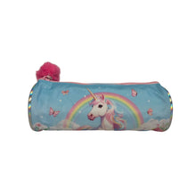 mybagstory - Trousse Licorne Bleu/Rose - 22 cm