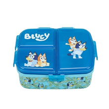 My sweety pop - Boîte à goûter Bluey 4 compartiments - Bleu