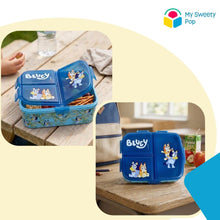 My sweety pop - Boîte à goûter Bluey 4 compartiments - Bleu