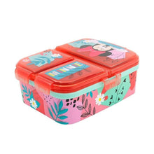 My sweety pop - Boîte à goûter Minnie 4 compartiments - Rouge et Bleu