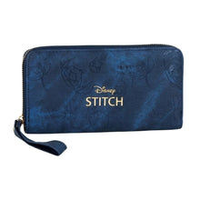 Mybagstory - Portefeuille Stitch Bleu foncé - 19 cm