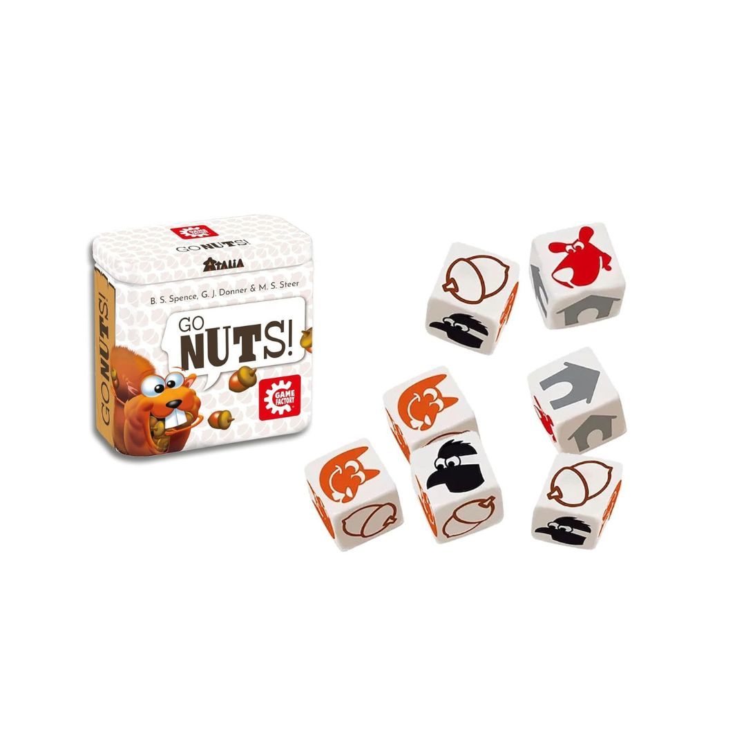 Game factory - Go Nuts! Jeu de dés Stop ou Encore