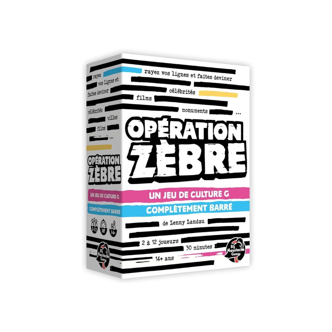Big moustache - Opération Zèbre, jeu de déduction