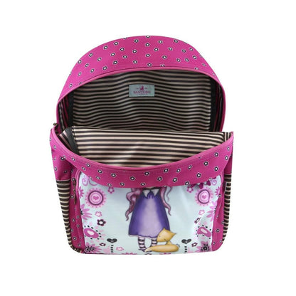 Gorjuss - Sac à dos Fiesta rose
