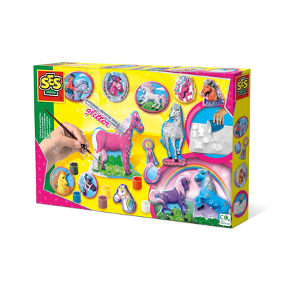 SES Creative - Moulage et peinture – Chevaux fantaisie