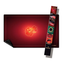 WOGAMAT - Tapis de jeu rubis 60 x 100 cm