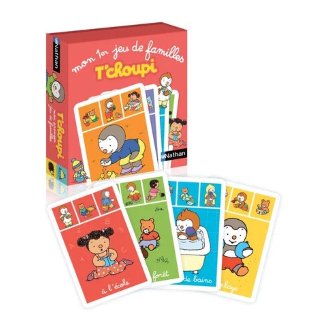 Nathan - T'CHOUPI - Mon Premier Jeu de familles