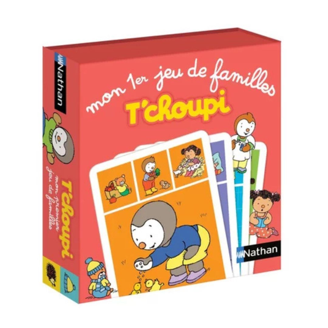 Nathan - T'CHOUPI - Mon Premier Jeu de familles