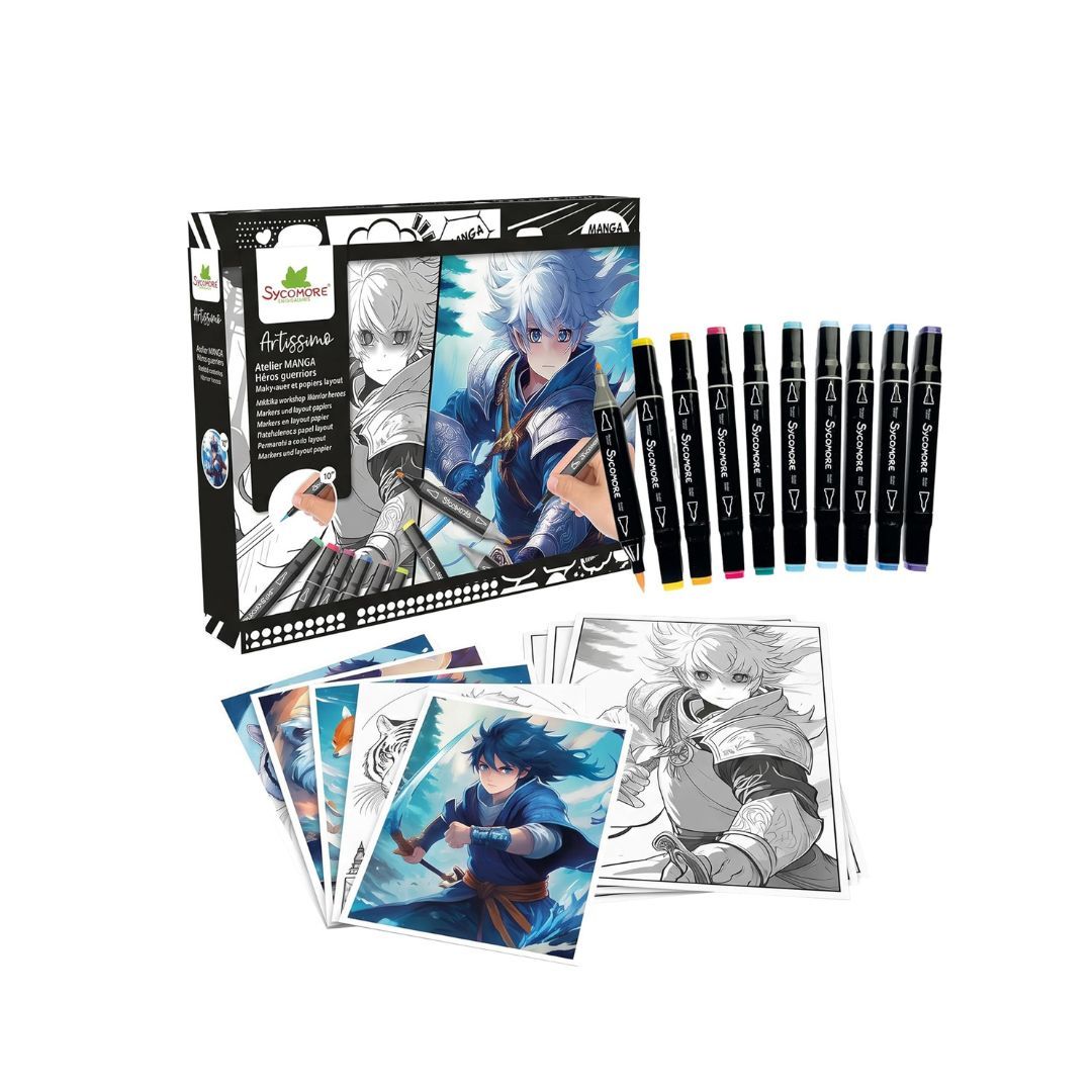 au sycomore - Atelier Manga Warrior Heroes