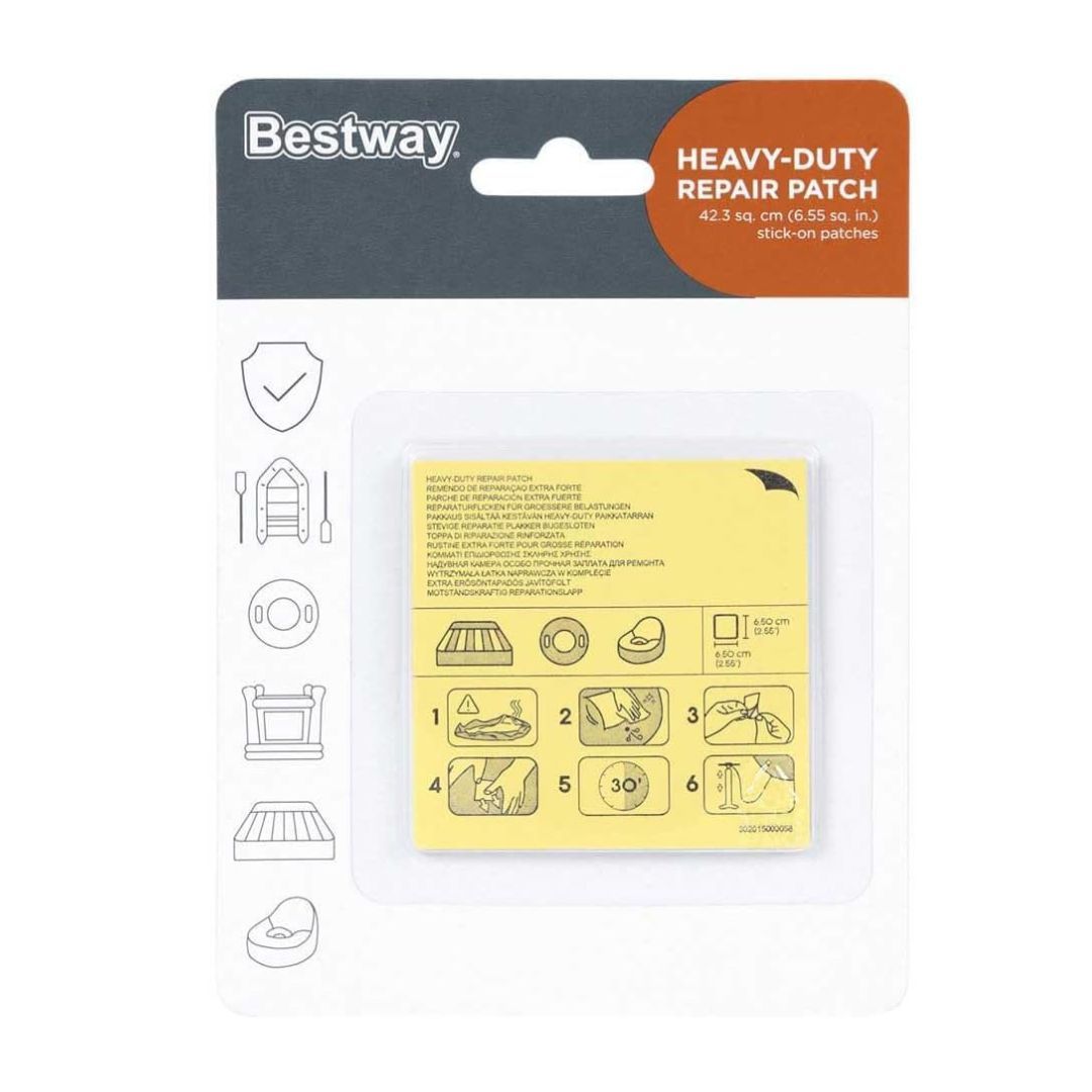 BESTWAY - Kit de 10 rustines adhésives
