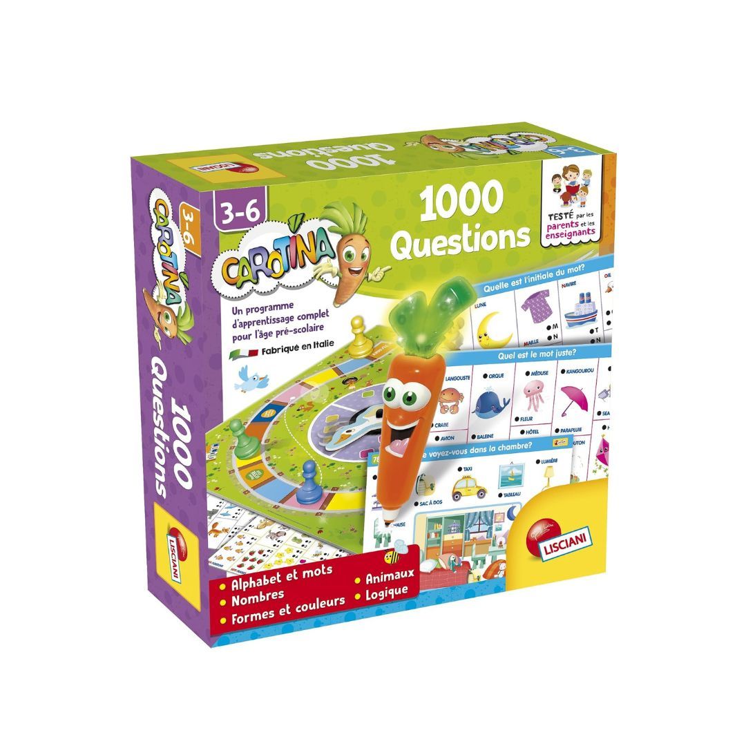 LISCIANI GIOCHI - Carotina 1000 Questions