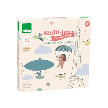 Vilac - Multi-Jeux des Tout-Petits