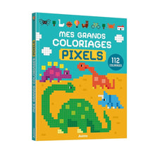 Auzou - Grand cahier de coloriages pixel