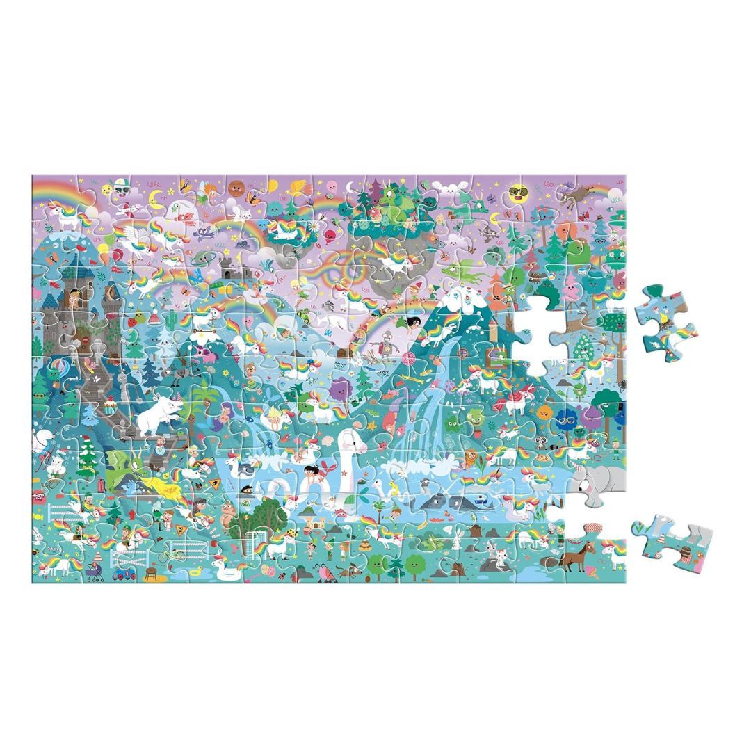 Auzou - Puzzle Cherche et Trouve Licornes