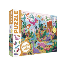 Auzou - Puzzle Cherche et Trouve Dinosaures