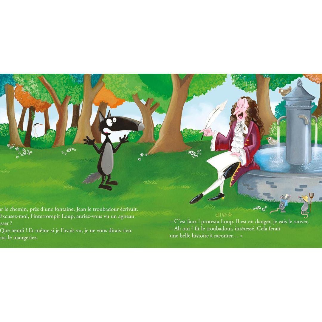 Auzou - Le Loup qui sauvait les animaux