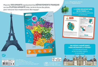 Auzou - À la découverte de la France – 100 aimants