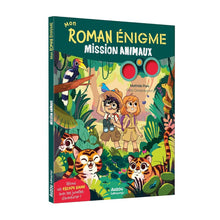 Auzou - Mon roman énigme Mission animaux - Escape game